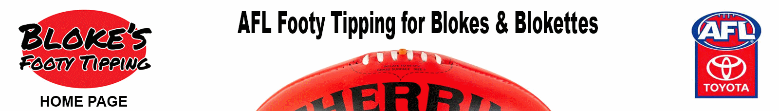 Tipping Competition Banner